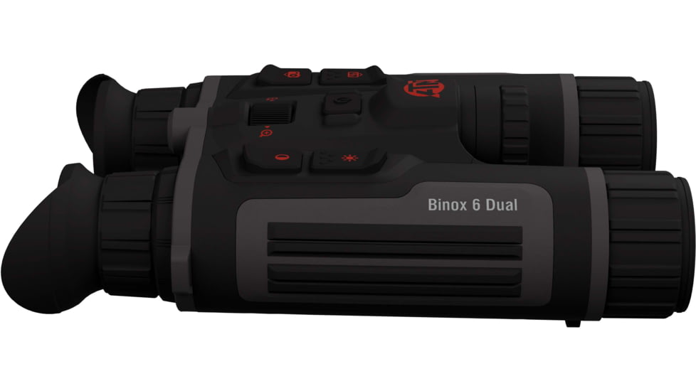 ATN Binox 6 Dual Multispectral 5.5-44x35mm Thermal Imaging Binocular w/Built-in Laser Rangefinder, 50 Hz, 384x288, Black, MSBNB6335A