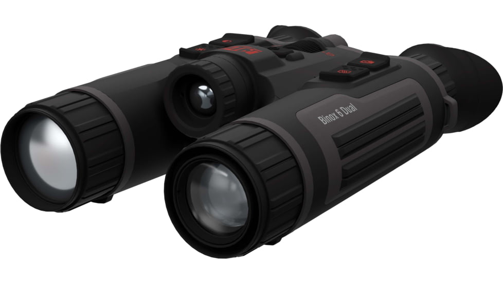 ATN Binox 6 Dual Multispectral 5.5-44x35mm Thermal Imaging Binocular w/Built-in Laser Rangefinder, 50 Hz, 384x288, Black, MSBNB6335A