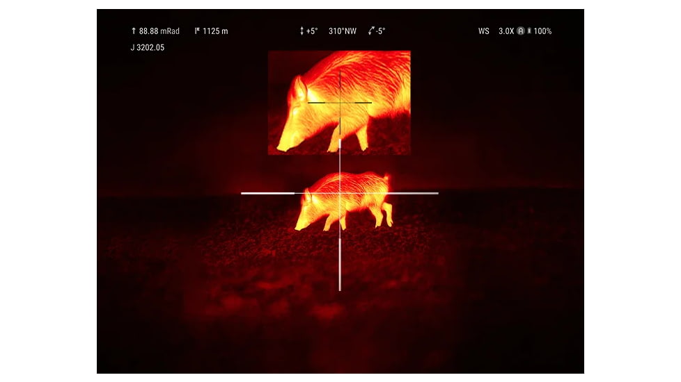 ATN Odin 6 Multi-Functional 1-8x25mm Thermal Rifle Scope