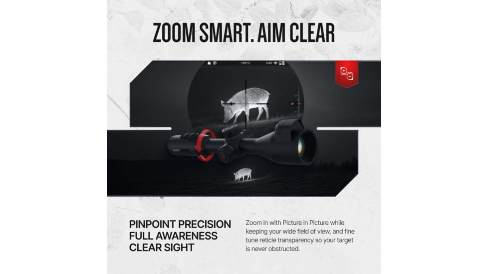 ATN ThOR 6 Elite 2.5-20x25mm Thermal Rifle Scope