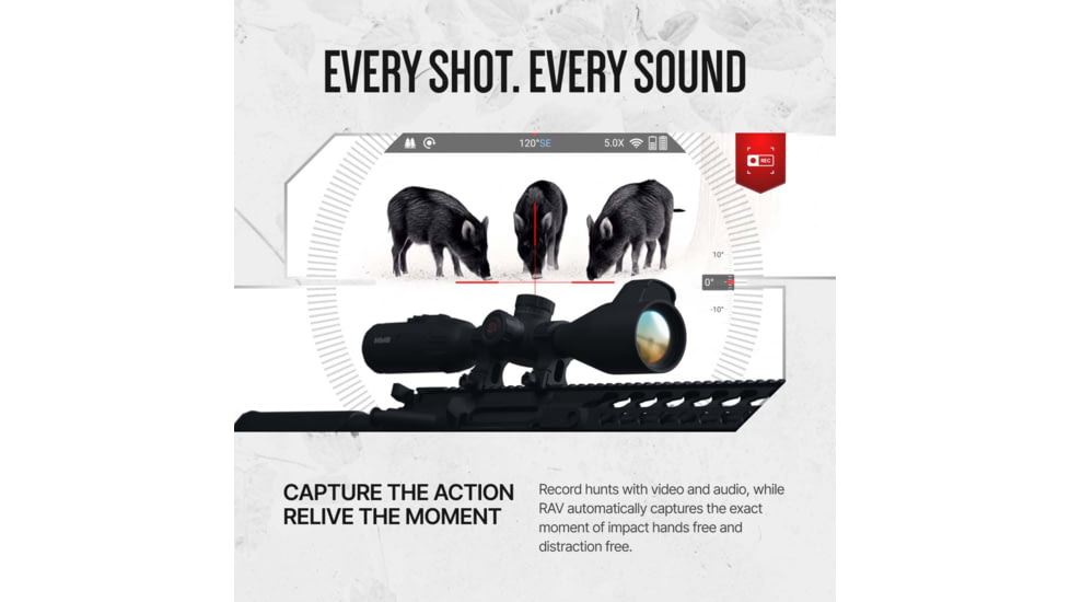 ATN ThOR 6 Elite 2.5-20x25mm Thermal Rifle Scope