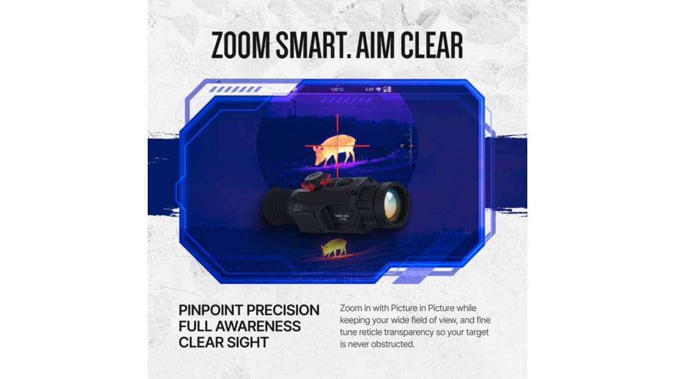 ATN ThOR 6 Mini Compact 2-16x35mm Thermal Rifle Scope