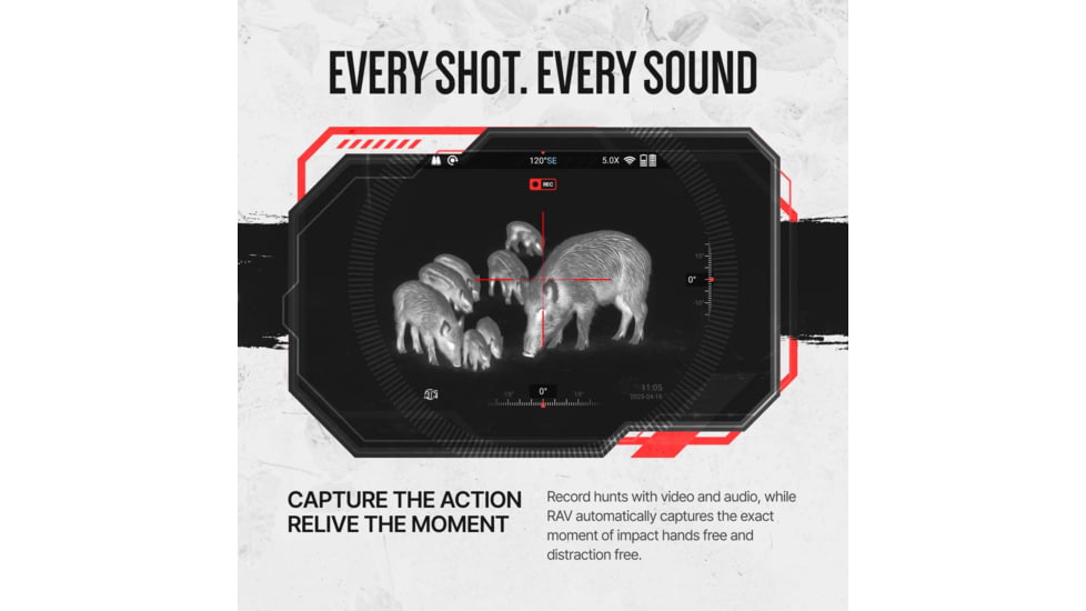 ATN ThOR 6 Mini Compact 2-16x35mm Thermal Rifle Scope