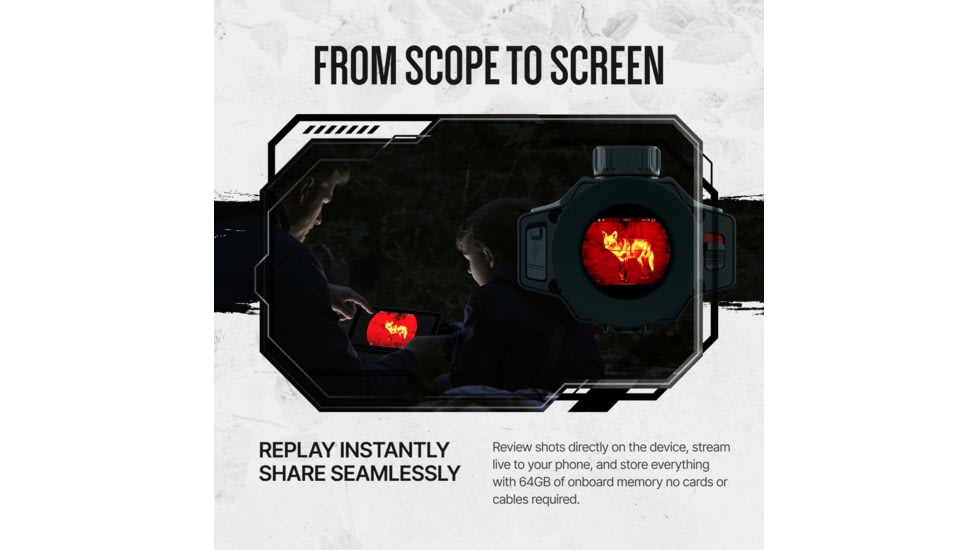 ATN ThOR 6 Mini Compact 2-16x35mm Thermal Rifle Scope