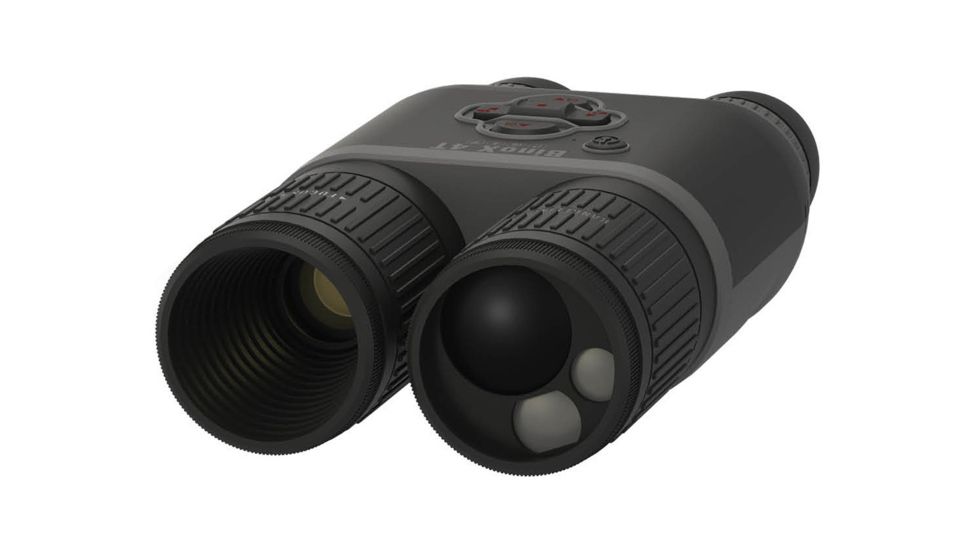 ATN Binox-4T 640-1-10x Thermal Binocular, Black / Grey, TIBNBX4641L
