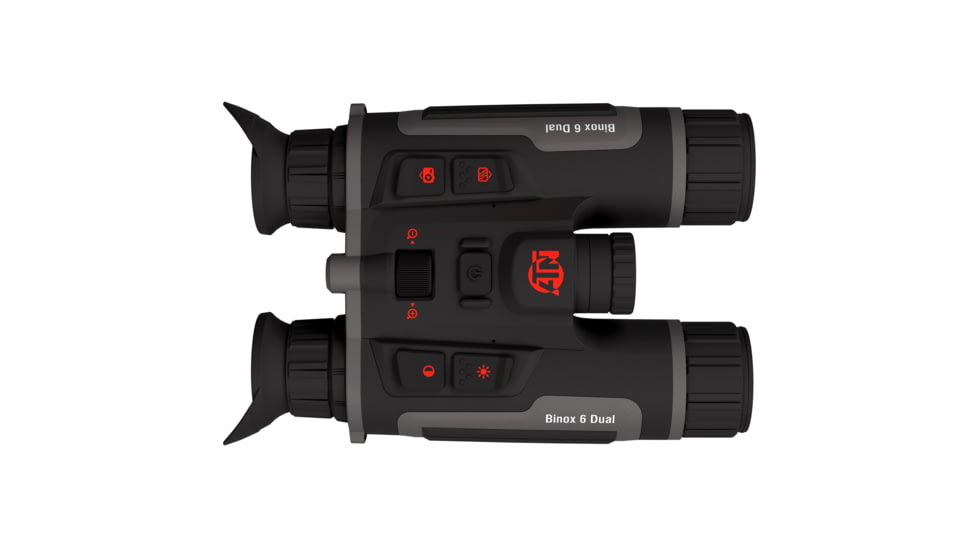 ATN Binox 6 Dual Multispectral 5.5-44x35mm Thermal Imaging Binocular w/Built-in Laser Rangefinder, 50 Hz, 384x288, Black, MSBNB6335A