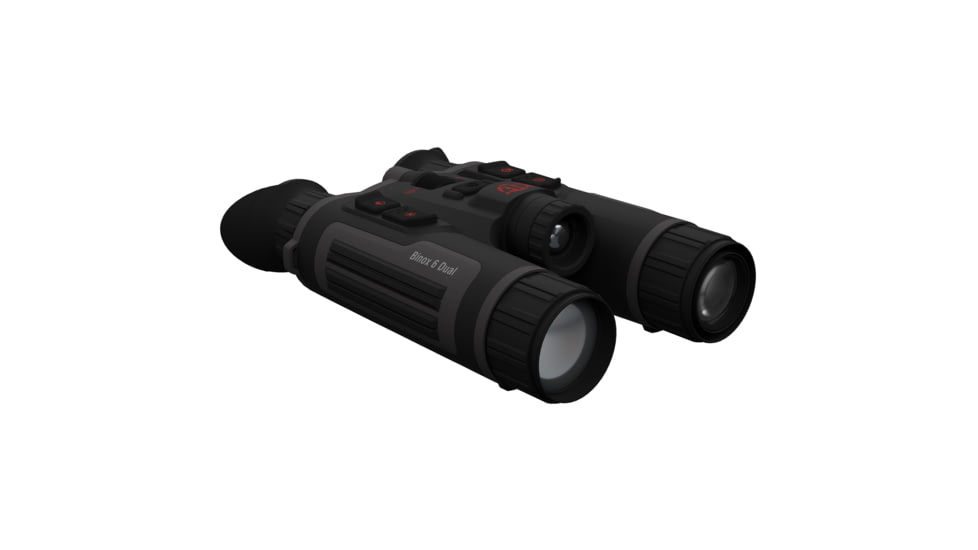 ATN Binox 6 Dual Multispectral 3-24x35mm Thermal Imaging Binocular w/Built-in Laser Rangefinder, 50 Hz, 640x512, Black, MSBNB6635A