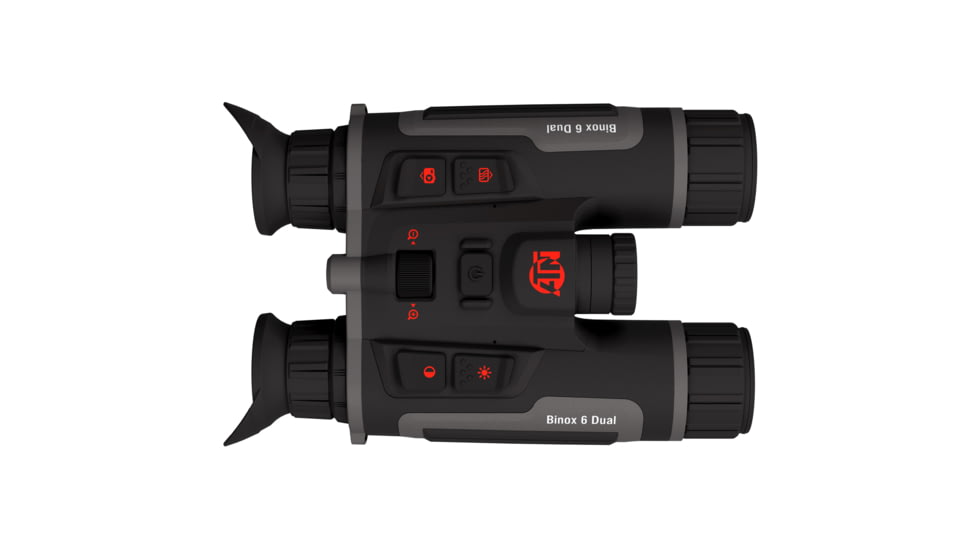ATN Binox 6 Dual Multispectral 3-24x35mm Thermal Imaging Binocular w/Built-in Laser Rangefinder, 50 Hz, 640x512, Black, MSBNB6635A
