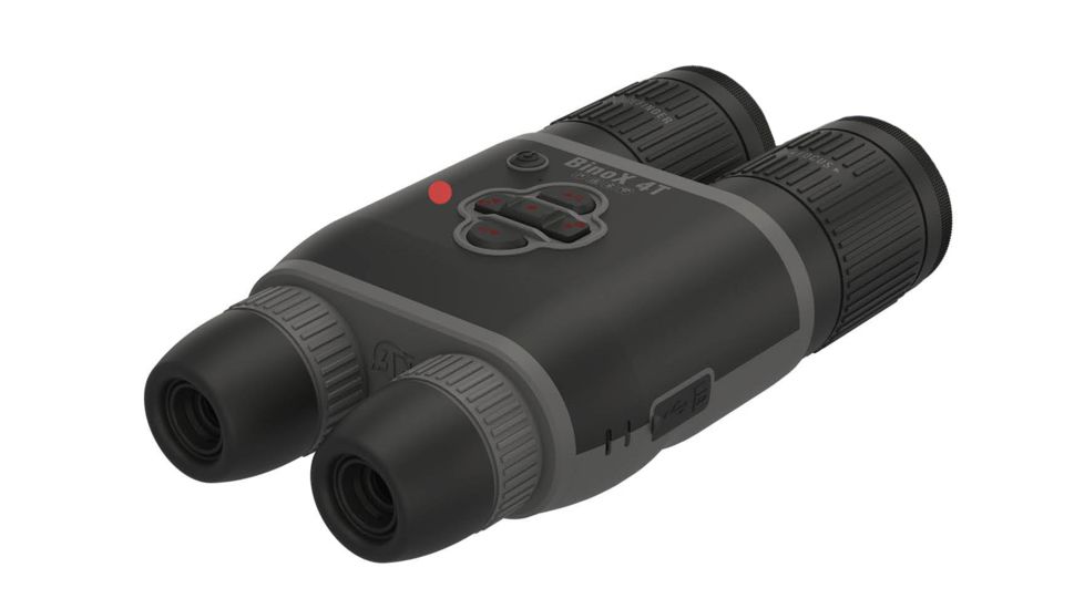 ATN Binox-THD 384-4.5-18x Thermal Binocular, Black / Grey, TIBNBX4384L