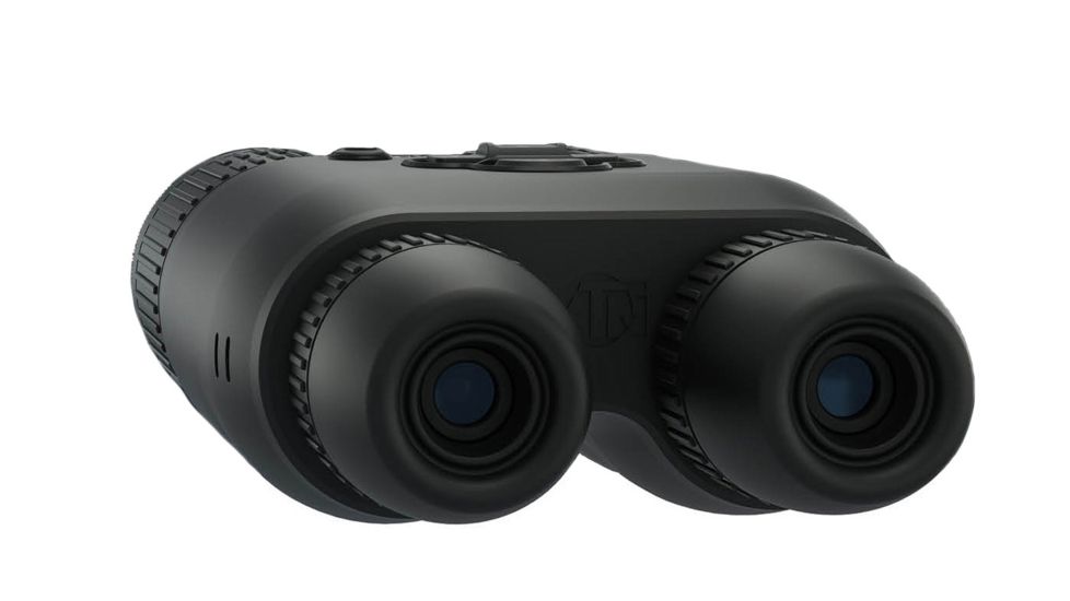 ATN Binox-THD 384-4.5-18x Thermal Binocular, Black / Grey, TIBNBX4384L