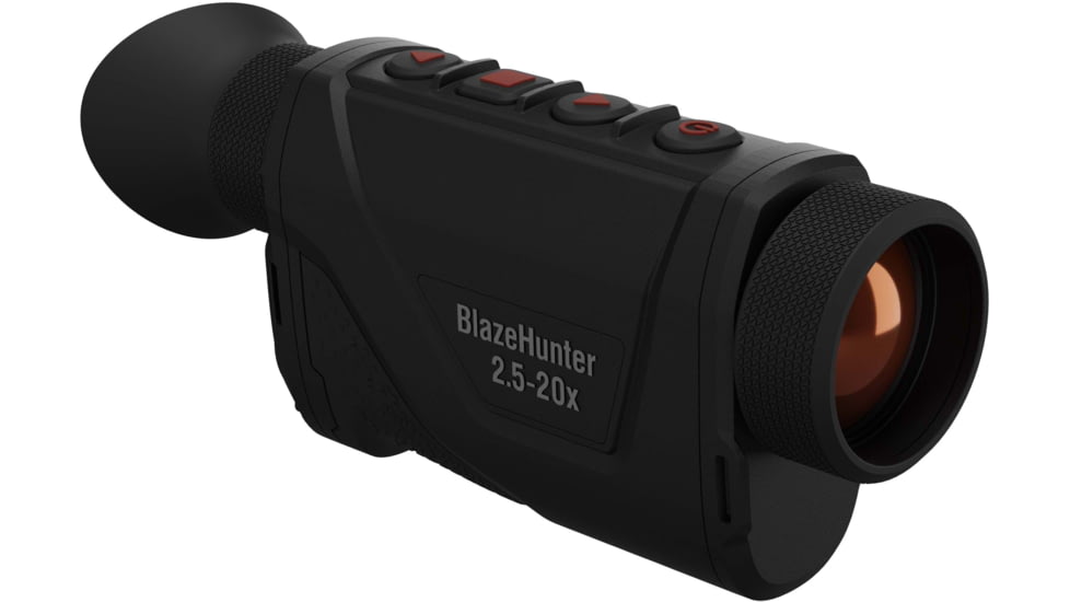 ATN BlazeHunter Pro 2.5-20x35mm Thermal Monocular, 50 Hz, 640x512, Black, TIMNBLH635