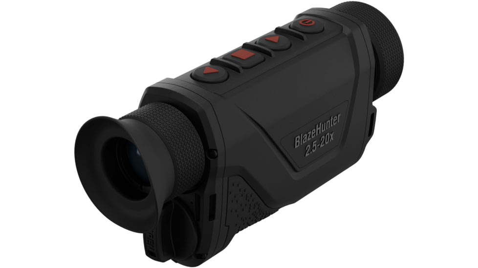 ATN BlazeHunter Pro 2.5-20x35mm Thermal Monocular, 50 Hz, 640x512, Black, TIMNBLH635