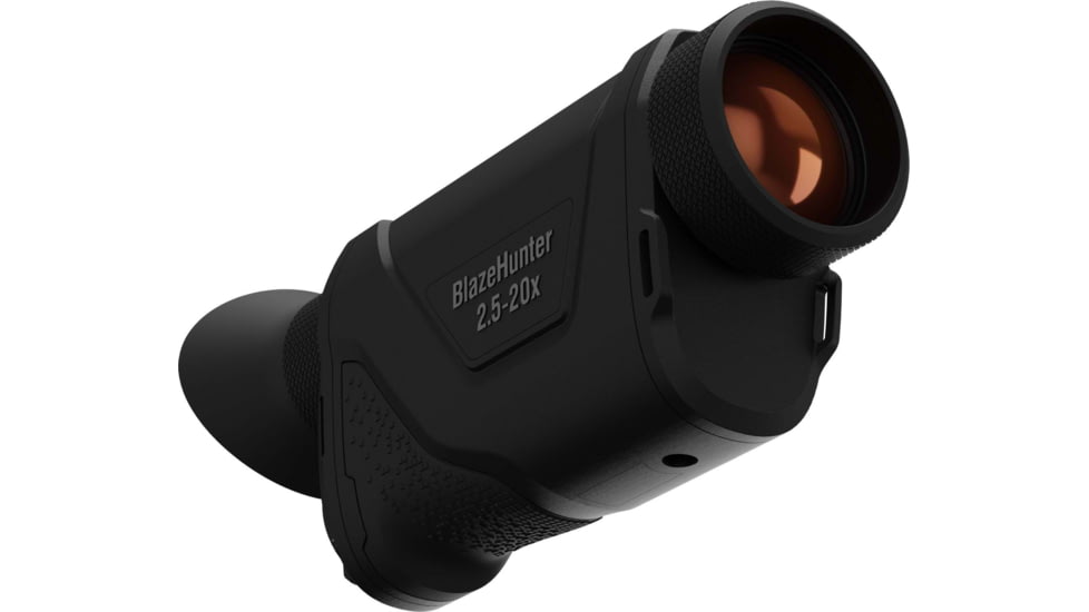 ATN BlazeHunter Pro 2.5-20x35mm Thermal Monocular, 50 Hz, 640x512, Black, TIMNBLH635