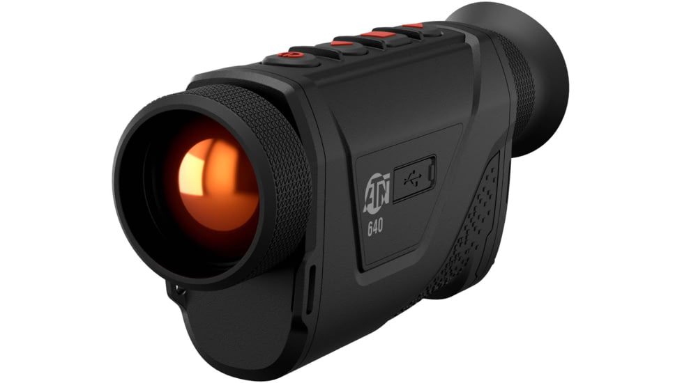 ATN BlazeHunter Pro 2.5-20x35mm Thermal Monocular, 50 Hz, 640x512, Black, TIMNBLH635