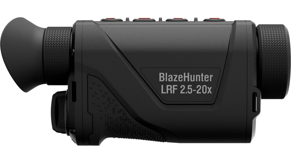 ATN BlazeHunter Pro 2.5-20x35mm Thermal Monocular w/Built-in Laser Rangefinder, 50 Hz, 640x512, Black, TIMNBLH635LRF