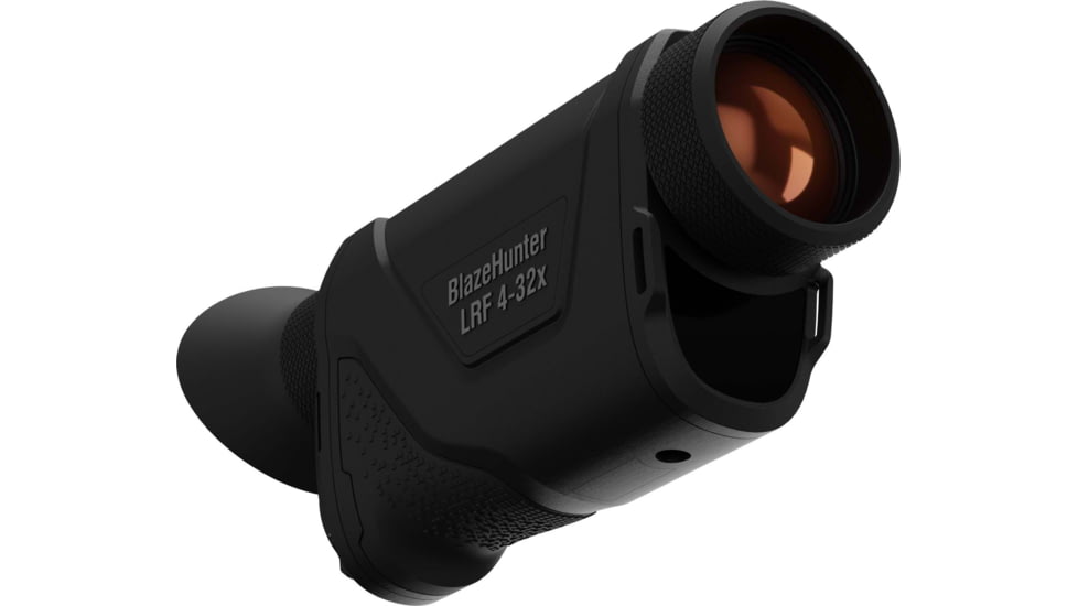 ATN BlazeHunter Pro 4-32x35mm Thermal Monocular w/Built-in Laser Rangefinder, 50 Hz, 384x288, Black, TIMNBLH335LRF