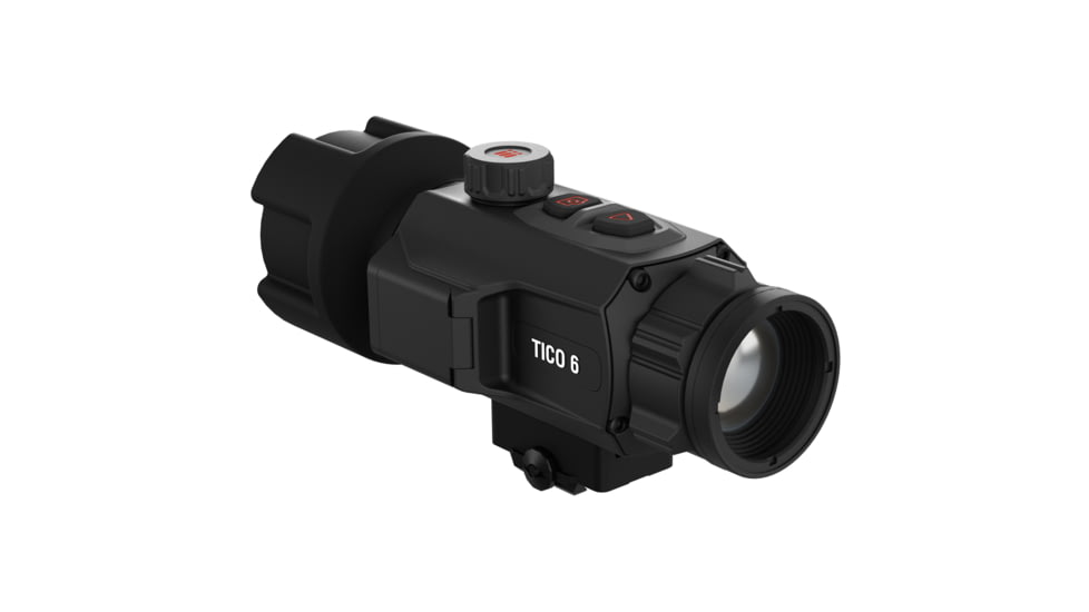 ATN Corp TICO 6, Thermal Clip On, 1X Magnification, 25mm Objective, Black, Includes Carry Case and Charging Cable, TICO6225A