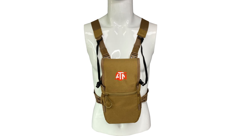 ATN Deluxe Harness Chest Pack for BinoX 4K/4T or OTS LT/4T, Brown, ACMUBHCP1