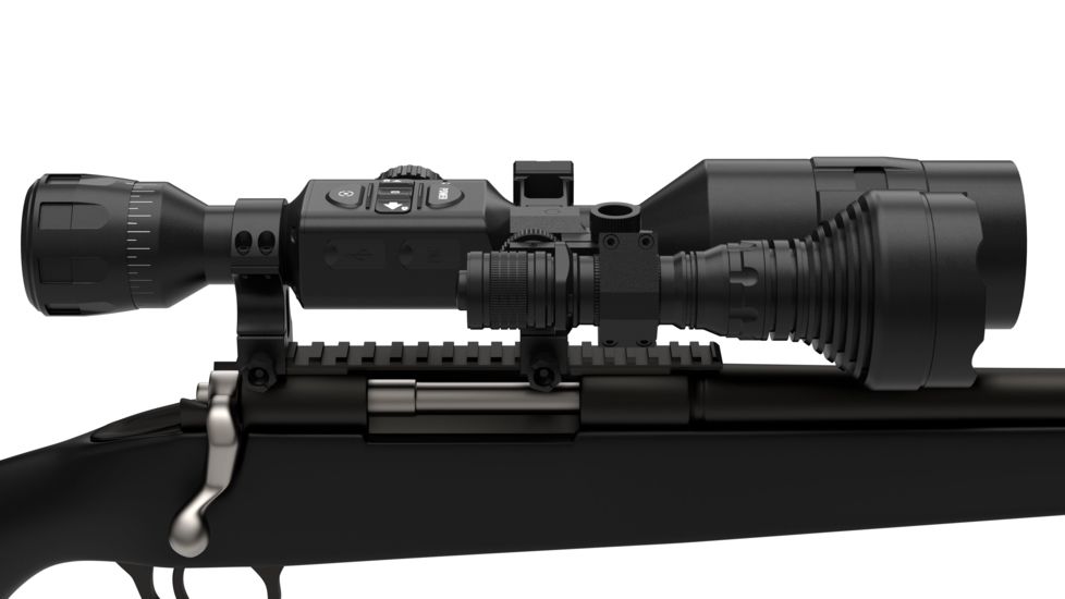 ATN IR850-Supernova Long Range IR Illuminator with adjustable mount, Black, ACMUIR85SN