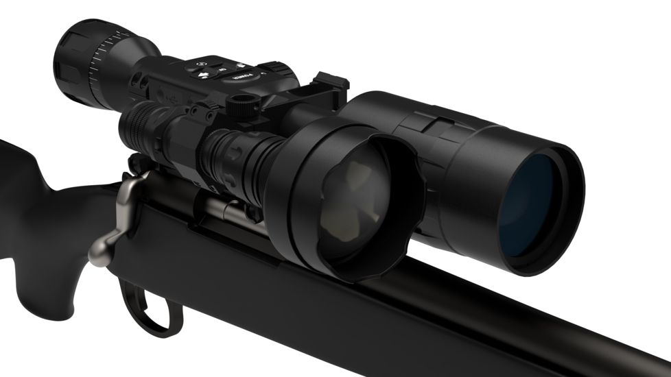 ATN IR850-Supernova Long Range IR Illuminator with adjustable mount, Black, ACMUIR85SN