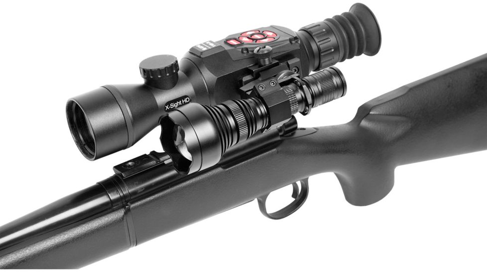 ATN IR850-Supernova Long Range IR Illuminator with adjustable mount, Black, ACMUIR85SN