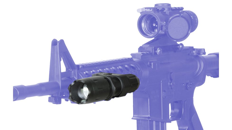 ATN J125W Flashlight on Gun