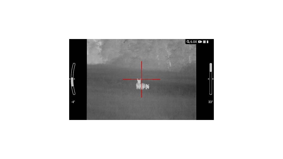 ATN LTV 4-12x35mm Thermal Rifle Scope w/Video Recording, Multiple Patterns, Black, TIWSTLTV235X