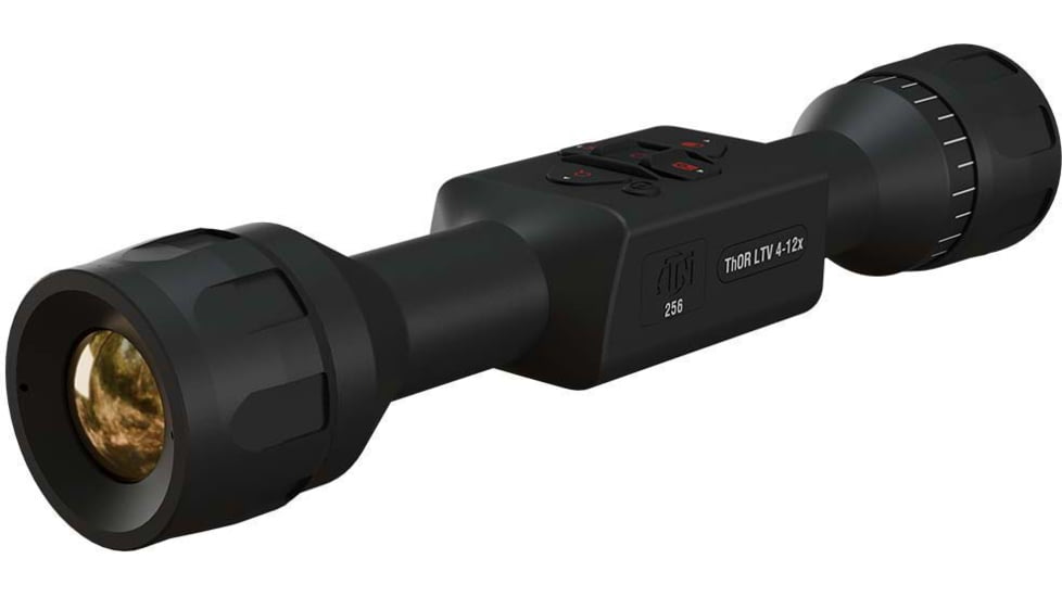 ATN LTV 4-12x35mm Thermal Rifle Scope w/Video Recording, Multiple Patterns, Black, TIWSTLTV235X
