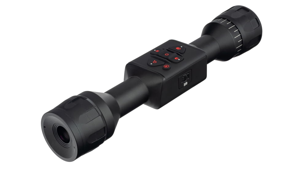 EDEMO ATN OPMOD Thor LT 320 2-4x19mm Thermal Imaging Rifle Scope, 60 Hz, 320x240, Black, TIWSTLT319O, EDEMO1