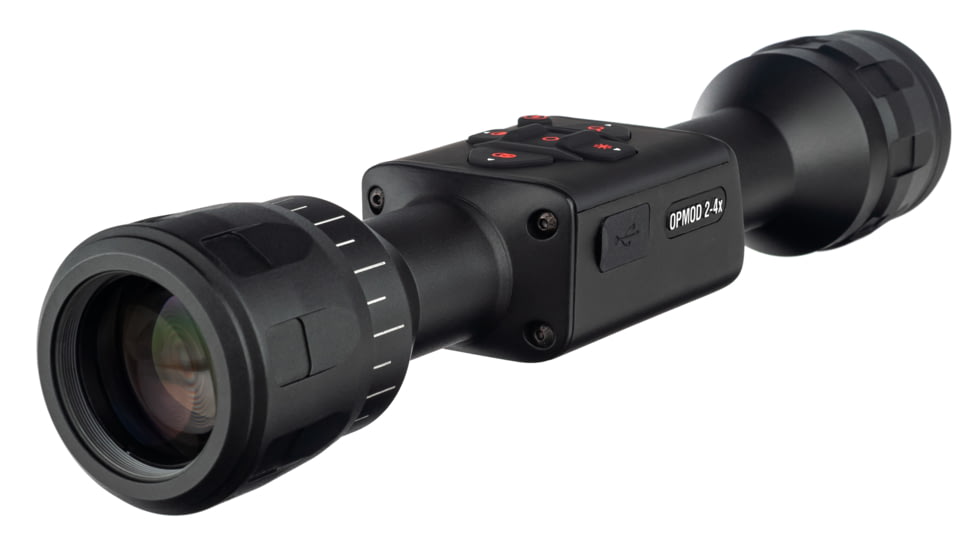 EDEMO ATN OPMOD Thor LT 320 2-4x19mm Thermal Imaging Rifle Scope, 60 Hz, 320x240, Black, TIWSTLT319O, EDEMO1