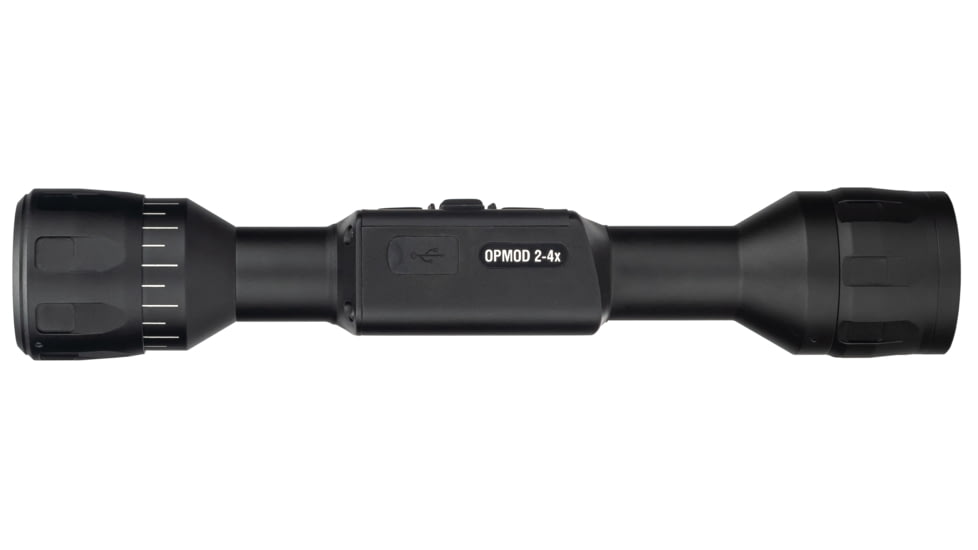 EDEMO ATN OPMOD Thor LT 320 2-4x19mm Thermal Imaging Rifle Scope, 60 Hz, 320x240, Black, TIWSTLT319O, EDEMO1