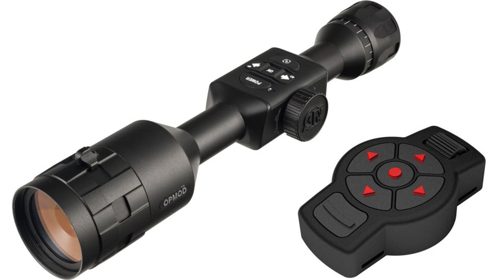 ATN OPMOD X-Sight 4K Pro 3-14x Smart Ultra HD Day/Night Hunting Rifle Scope w/ ATN X-TRAC Tactical Bluetooth Remote Access Control