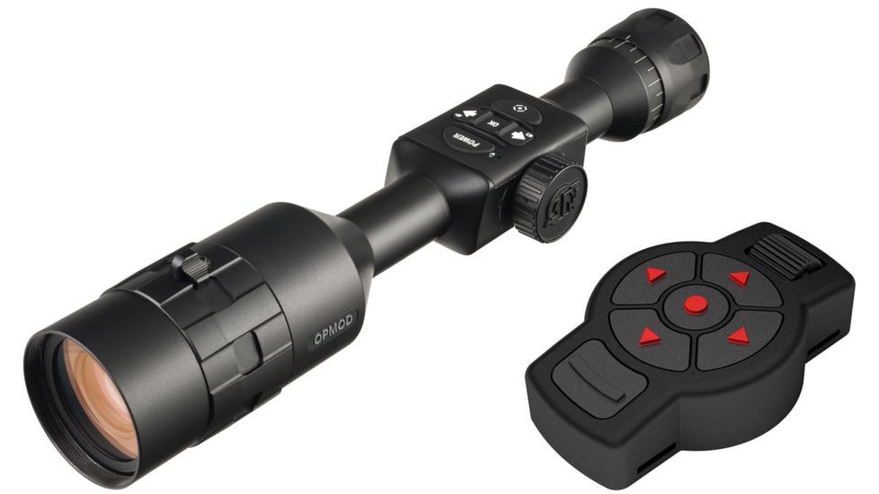 ATN OPMOD X-Sight 4K Pro 5-20x Smart Ultra HD Day/Night Hunting Rifle Scope w/ ATN X-TRAC Tactical Bluetooth Remote Access Control