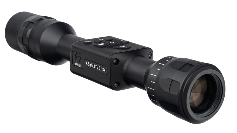 ATN OPMOD X-Sight LTV 6-18x, Day/Night Hunting Rifle Scope, Black, DGWSXS515LTVO