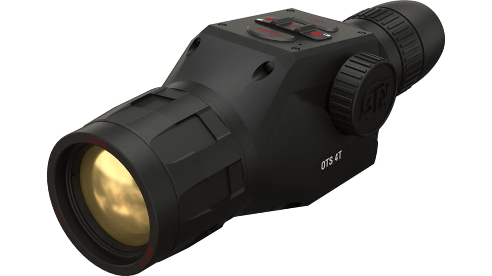 ATN OTS 4T, 4.5-18x, 384x288, Thermal Viewer w/ Full HD Video rec, WiFi, Smooth zoom, iOS/Android Controlling App, Black, TIMNO4384A