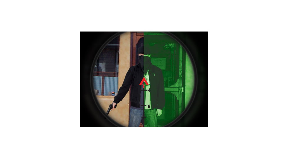 ATN PS22-HPT Day/Night Tactical Kit - PS22-HPT Night Vision Sight &amp; Trijicon 4x32 ACOG, QRM Rifle Scope