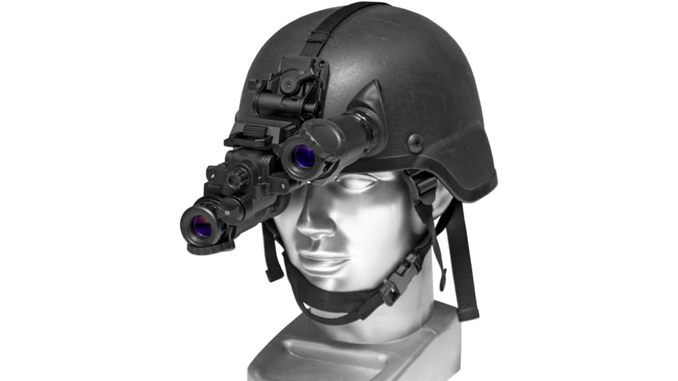 ATN PS31-3W 1x Dual Night Vision Goggle System w/White Phosphor Technology, Gen 3, 64 lp/mm, Black, NVGOPS313W