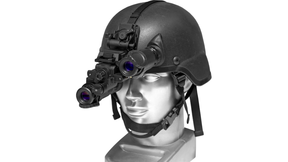 ATN PS31-3WHPT 1x18mm Night Vision Goggle, Gen 3, White Phospher, High-Performance, Auto-Gated/Thin-Filmed, Black, NVGOPS313WHP