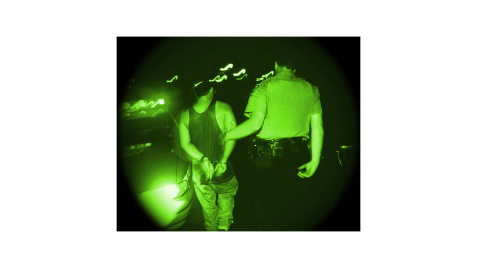 ATN PVS7-3WHPT 1x27mm Night Vision Goggle, Gen 3, White Phospher, High-Performance, Auto-Gated/Thin-Filmed, Black, NVGOPVS73WHP