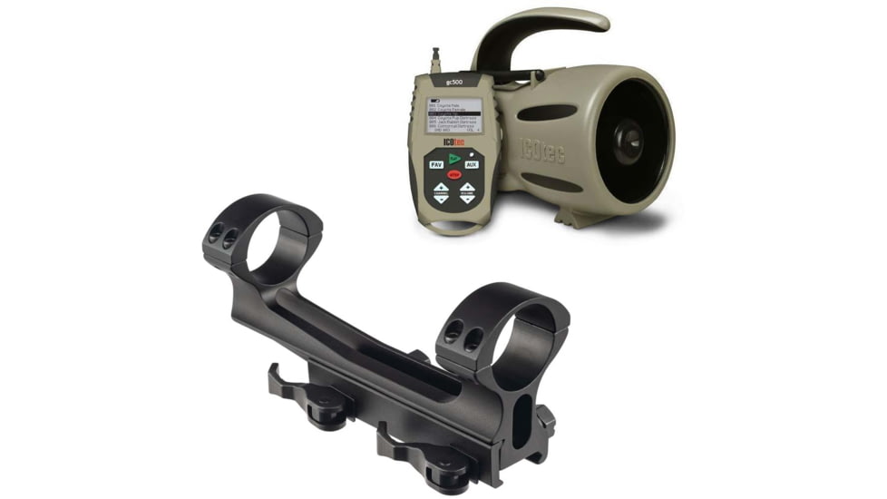 ATN Scope Mounting System Quick Detach 1-PC Base &amp; ICOTec Programmable Call with 200 Sounds