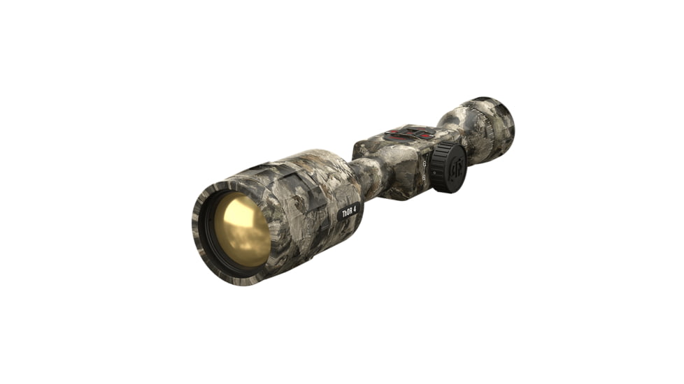 ATN ThOR 4 Thermal Smart HD Rifle Scope, 2.5-25x50mm, Mossy Oak Elements Terra, TIWST4643AET