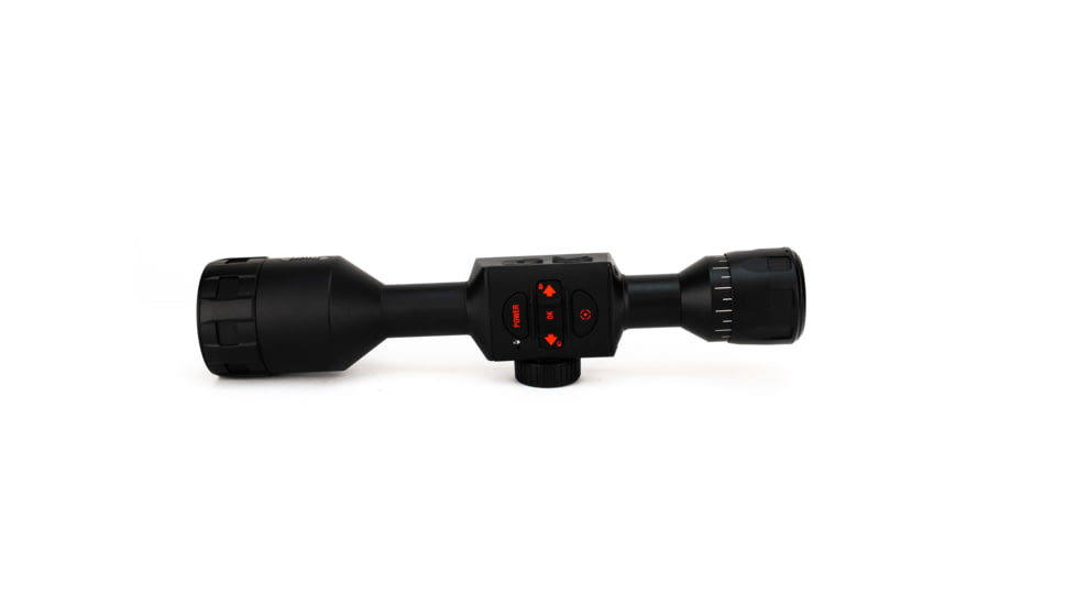 ATN ThOR 4, 384x288 Sensor, 1.25-5x Thermal Smart HD Rifle Scope w/WiFi, GPS, Black, TIWST4381A