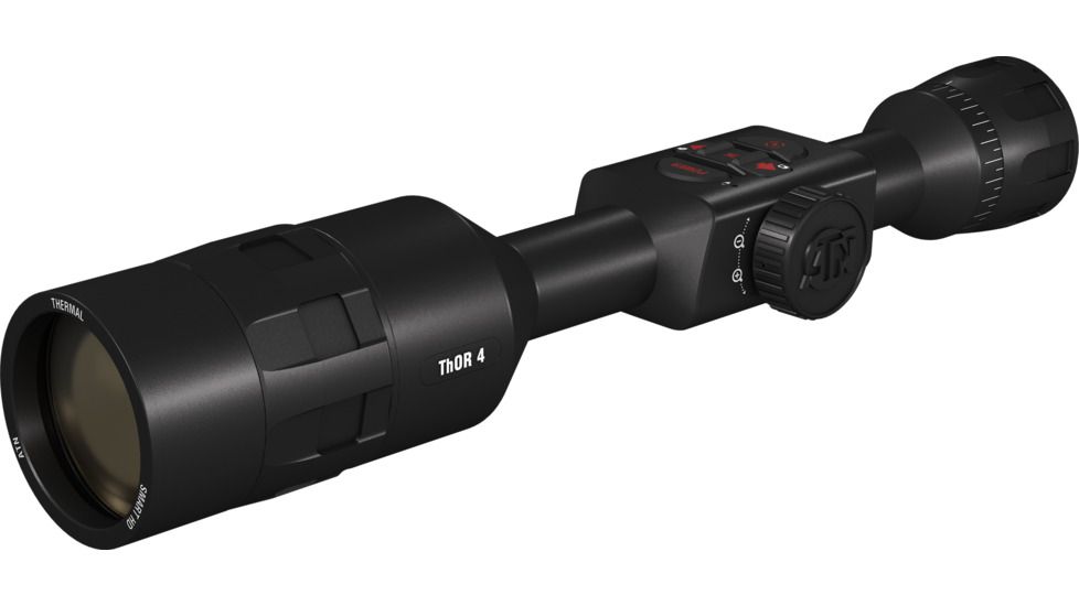 ATN ThOR 4 Thermal Smart HD Rifle Scope, 7-28x75mm, Black, TIWST4387A