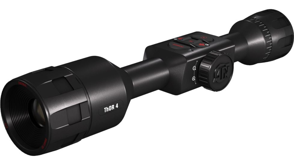 ATN ThOR 4 Thermal Smart HD Rifle Scope, 1.5-15x25mm, Black, TIWST4642A