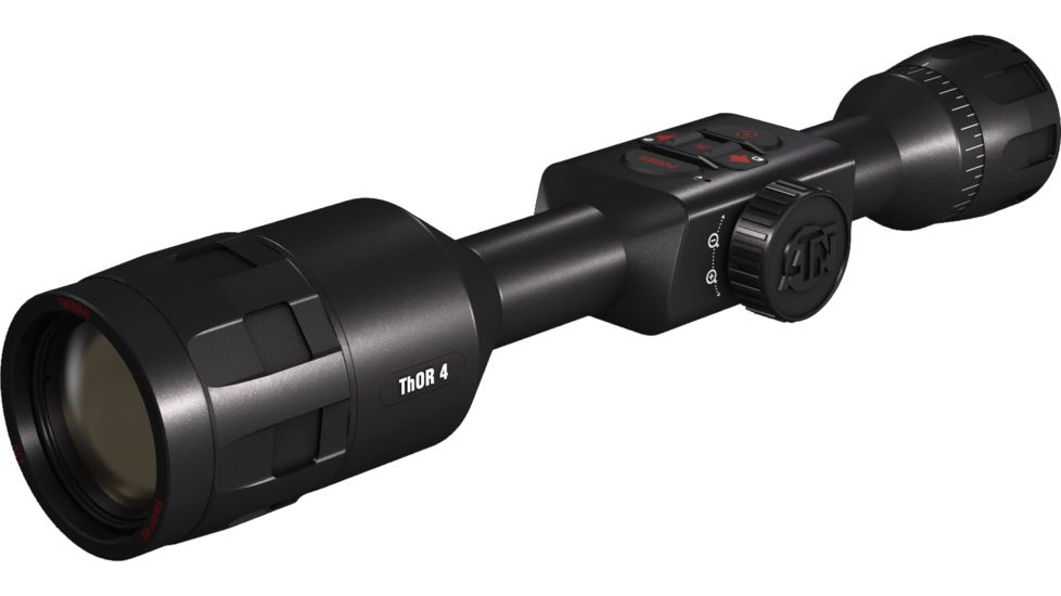 ATN ThOR 4 Thermal Smart HD Rifle Scope, 2.5-25x50mm, Black, TIWST4643A