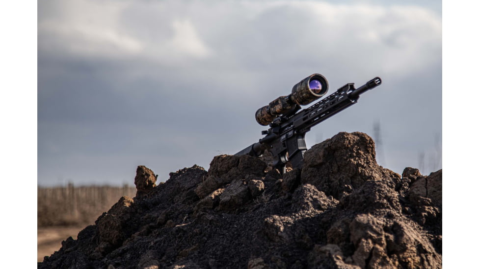 ATN ThOR 4 Thermal Smart HD Rifle Scope, 2.5-25x50mm, Mossy Oak Break-Up Country, TIWST4643ABC