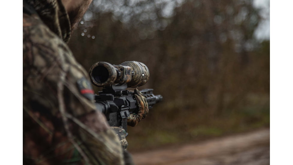 ATN ThOR 4 Thermal Smart HD Rifle Scope, 2.5-25x50mm, Mossy Oak Break-Up Country, TIWST4643ABC