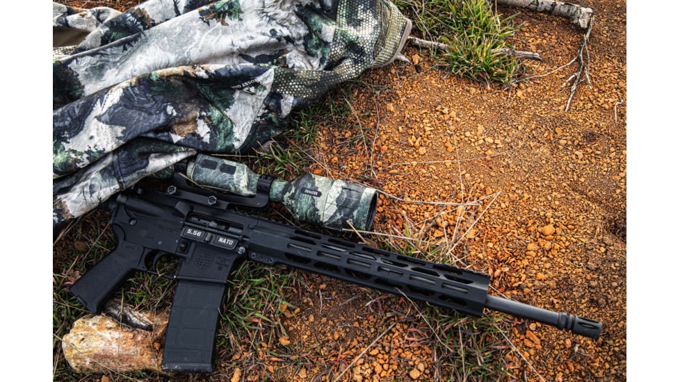 ATN ThOR 4 Thermal Smart HD Rifle Scope, 2.5-25x50mm, Mossy Oak Elements Terra, TIWST4643AET