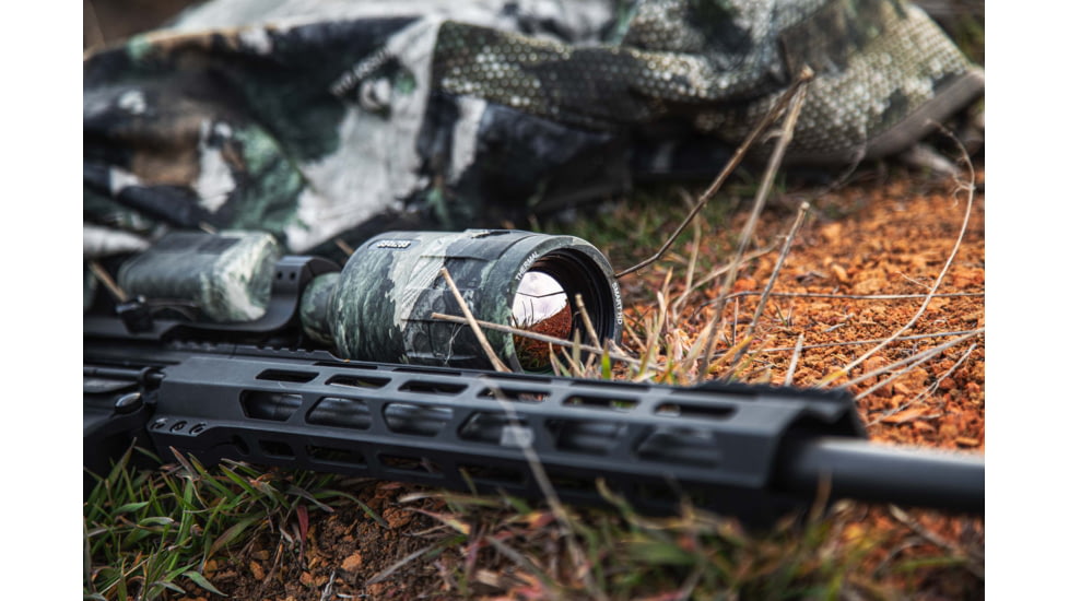 ATN ThOR 4 Thermal Smart HD Rifle Scope, 2.5-25x50mm, Mossy Oak Elements Terra, TIWST4643AET