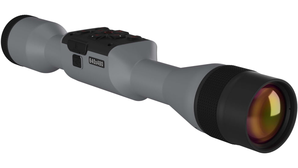 ATN Thor 5 4-32x 640x480 12 Micron Smart HD Thermal Rifle Scope, 30mm Tube w/ Gen 5 Sensor, Wolf Grey, TIWST5650AWG